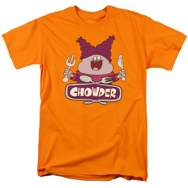 Chowder Cartoon Hungry Chef Apprentice Cook Funny Unisex Kids Tee Youth T-Shirt 